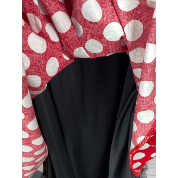 Torrid Minnie Mouse Red Polka Dot Ladies Dress Halloween Costume Size 30 - Picture 6 of 7